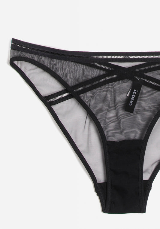 GIANNI BLACK PANTIES